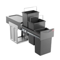 Hailo AS Terzett 3x10 l. dunkelgrau