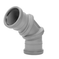 Universal-Bogen DN 50, 0° - 90° verstellbar mit 2 Drehgelenken