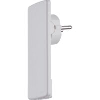 EVOline-Plug Schutzkontaktstecker weiß extraflach