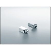 LINERO Relinghalter mattchrom