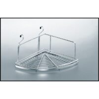 LINERO Eckablage edelstahloptik