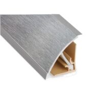 Wandanschlussprofil Soft-line Edelstahl, Stangenlänge 5 m