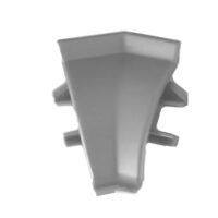 Innenecke 135 Grad,  Soft-line grau-metall