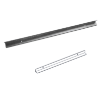 Winkel für Dampfschutz 335x16x16 mm silber, Set = 2 Stück