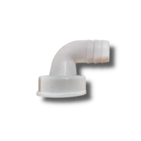 Kunststoff-Winkel-Schlauchverschraubung 1" x 20 - 24 mm, 90°