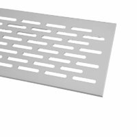 Lüftungsgitter alu 750 x 70 mm