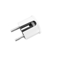 Schutzkontaktstecker mit seitlichem Abgang