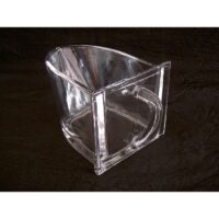 Küchenschütte aus Glas