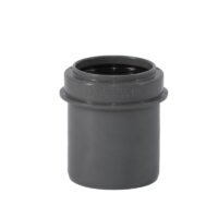 HT Übergangsstück DN 40/50 mm kurze Ausführung, grau