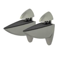 Regalträger R03-Set, edelstahloptik
